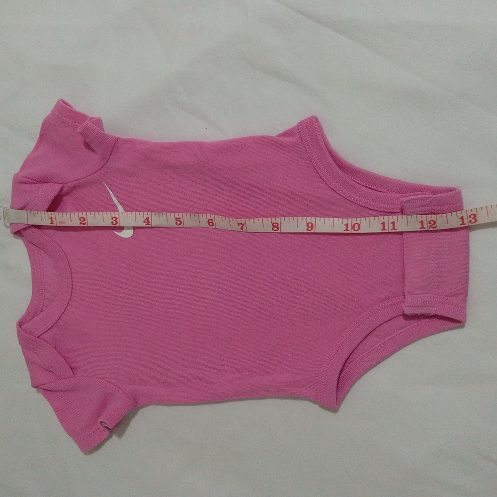 Nike Baby Girls Bodysuit Trio - Pink, White, Light Pink Size 3M - Picture 15 of 15